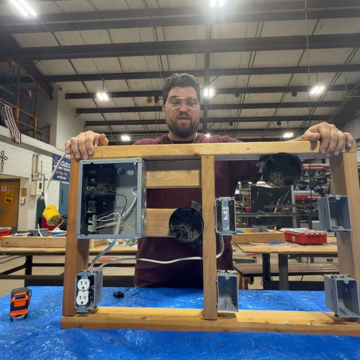 Electrical Wire Board Blueprints: (Gang box Locations not included)