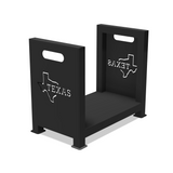 Indoor Texas Firewood Rack DXF & Blueprints