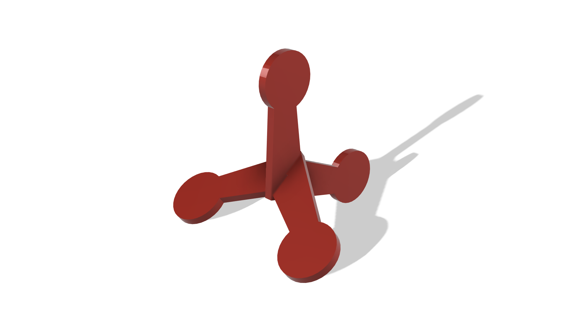 Jumping Jack Target DXF & Blueprints