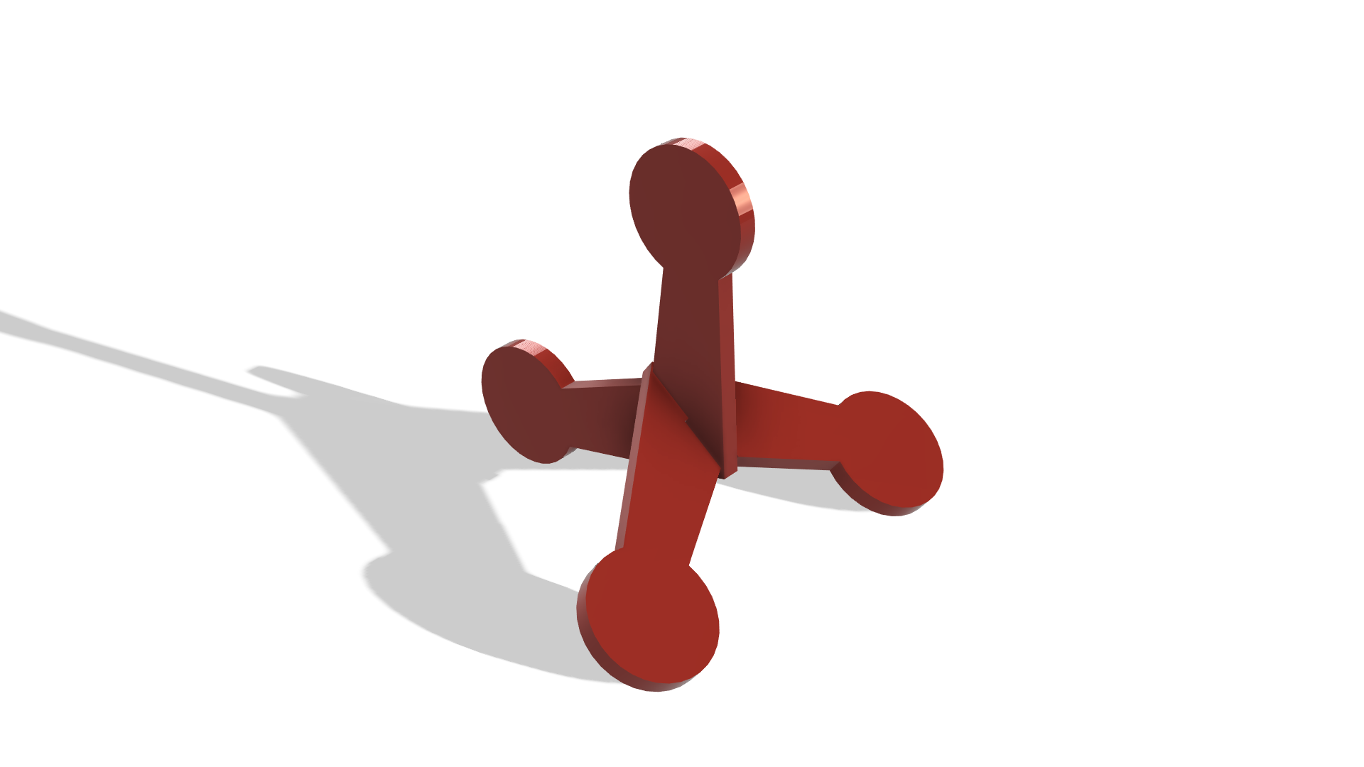 Jumping Jack Target DXF & Blueprints
