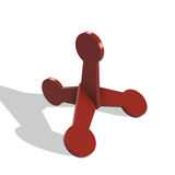 Jumping Jack Target DXF & Blueprints