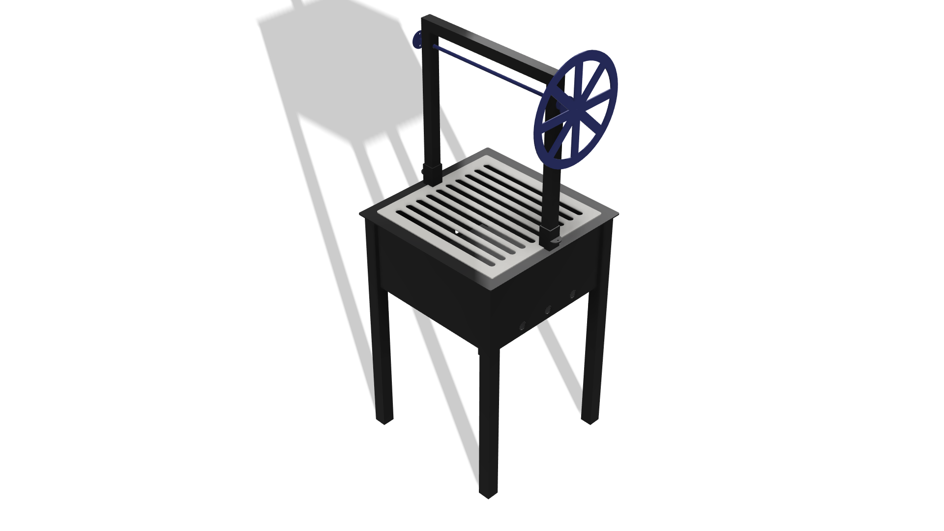 Mini Santa Maria Grill DXF & Blueprints