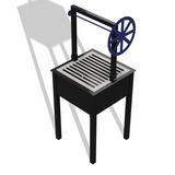 Mini Santa Maria Grill DXF & Blueprints