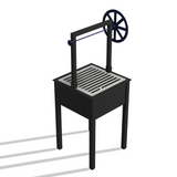 Mini Santa Maria Grill DXF & Blueprints
