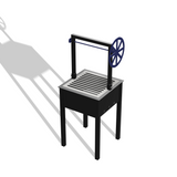 Mini Santa Maria Grill DXF & Blueprints