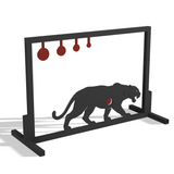 Mountain Lion Shooting Target DXF & Blueprints