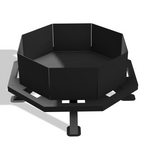 Octagon Fire Pit DXF & Blueprints