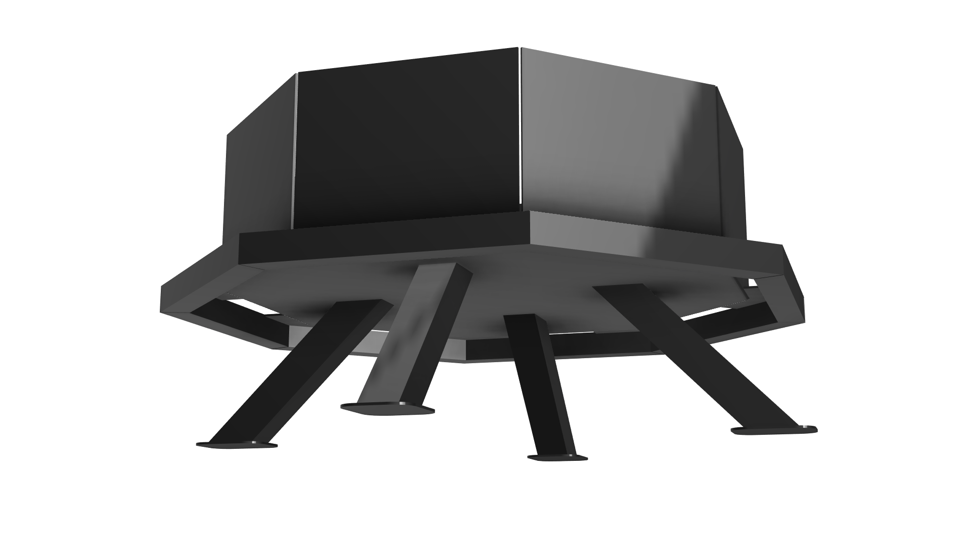 Octagon Fire Pit DXF & Blueprints