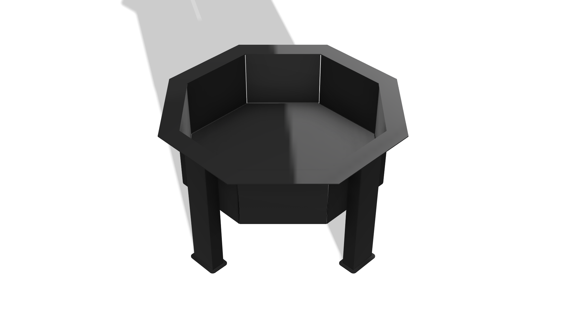 Octagon Fire Pit 2.0 DXF & Blueprints