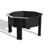 Octagon Fire Pit 2.0 DXF & Blueprints