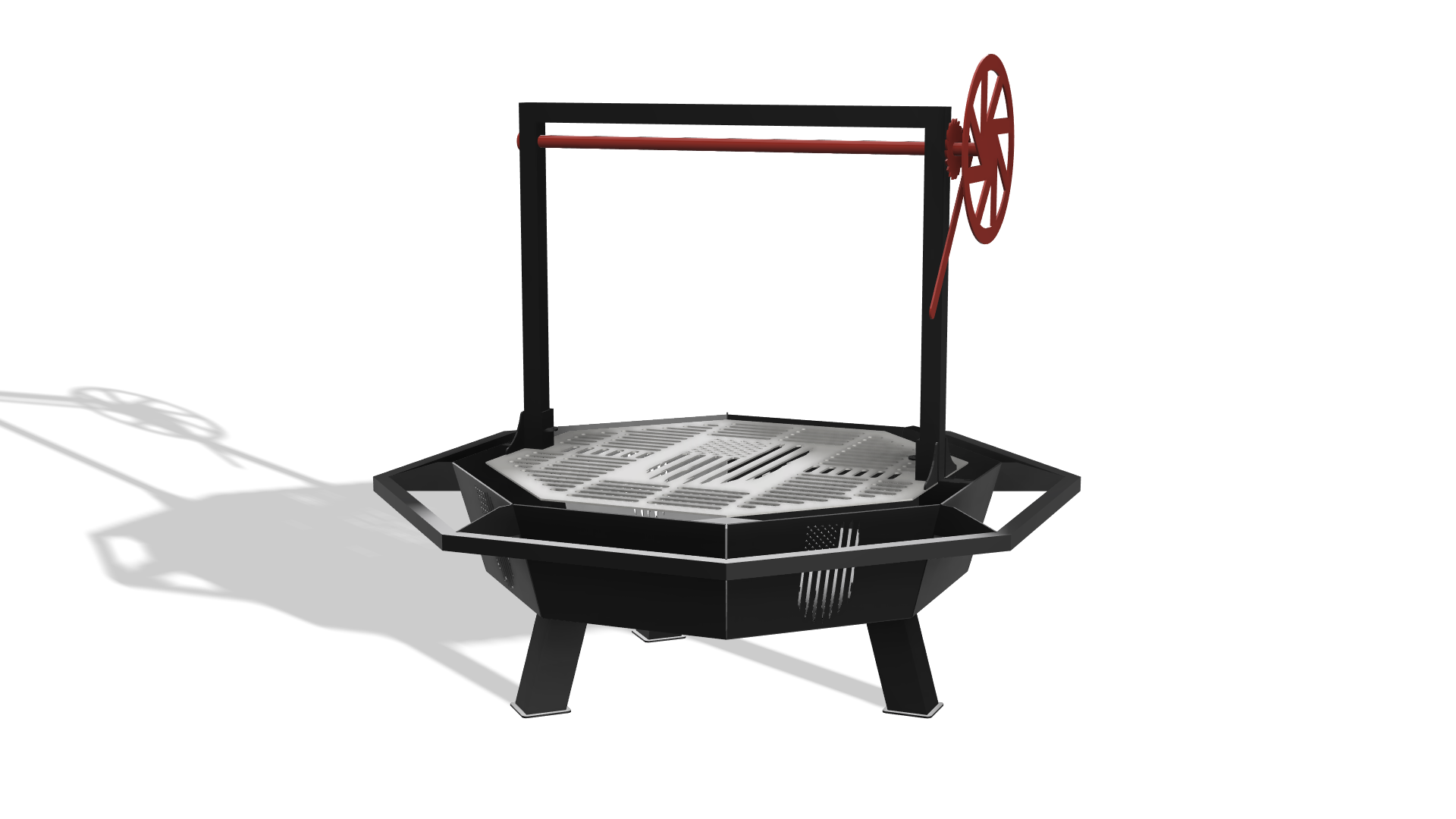 Octagon Santa Maria Grill DXF & Blueprints