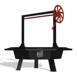 Octagon Santa Maria Grill DXF & Blueprints