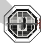 Octagon Santa Maria Grill DXF & Blueprints