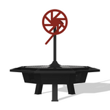 Octagon Santa Maria Grill DXF & Blueprints
