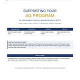 Supporting Your Ag Program | Administrator’s Guide to Agricultural Science & FFA