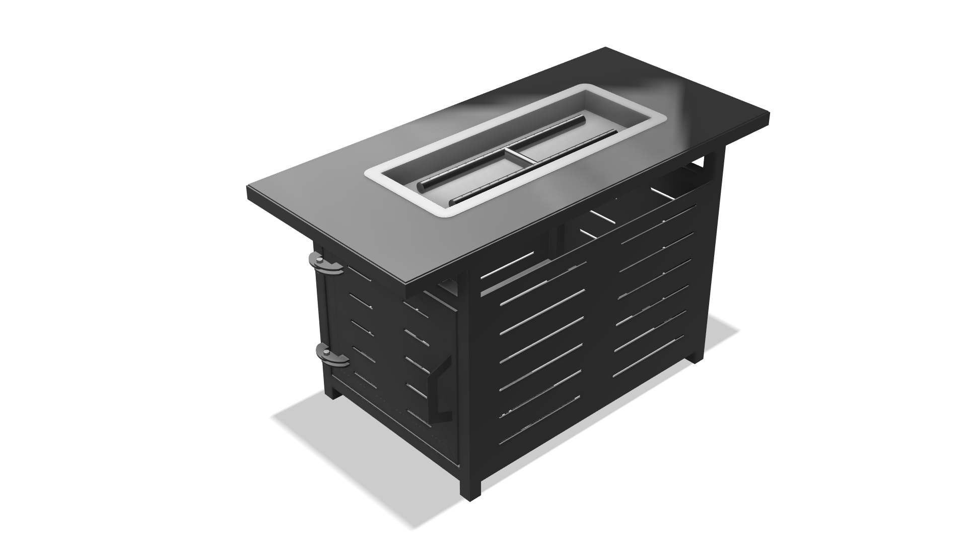 Propane Fire Pit Table DXF & Blueprints