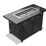 Propane Fire Pit Table DXF & Blueprints