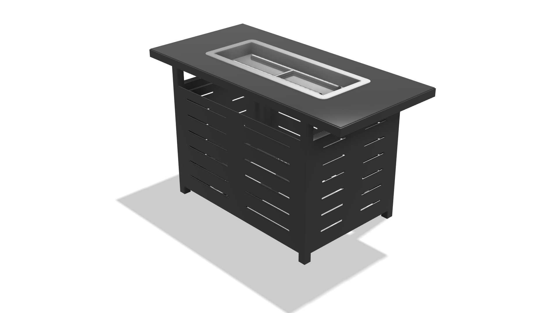 Propane Fire Pit Table DXF & Blueprints