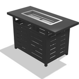Propane Fire Pit Table DXF & Blueprints