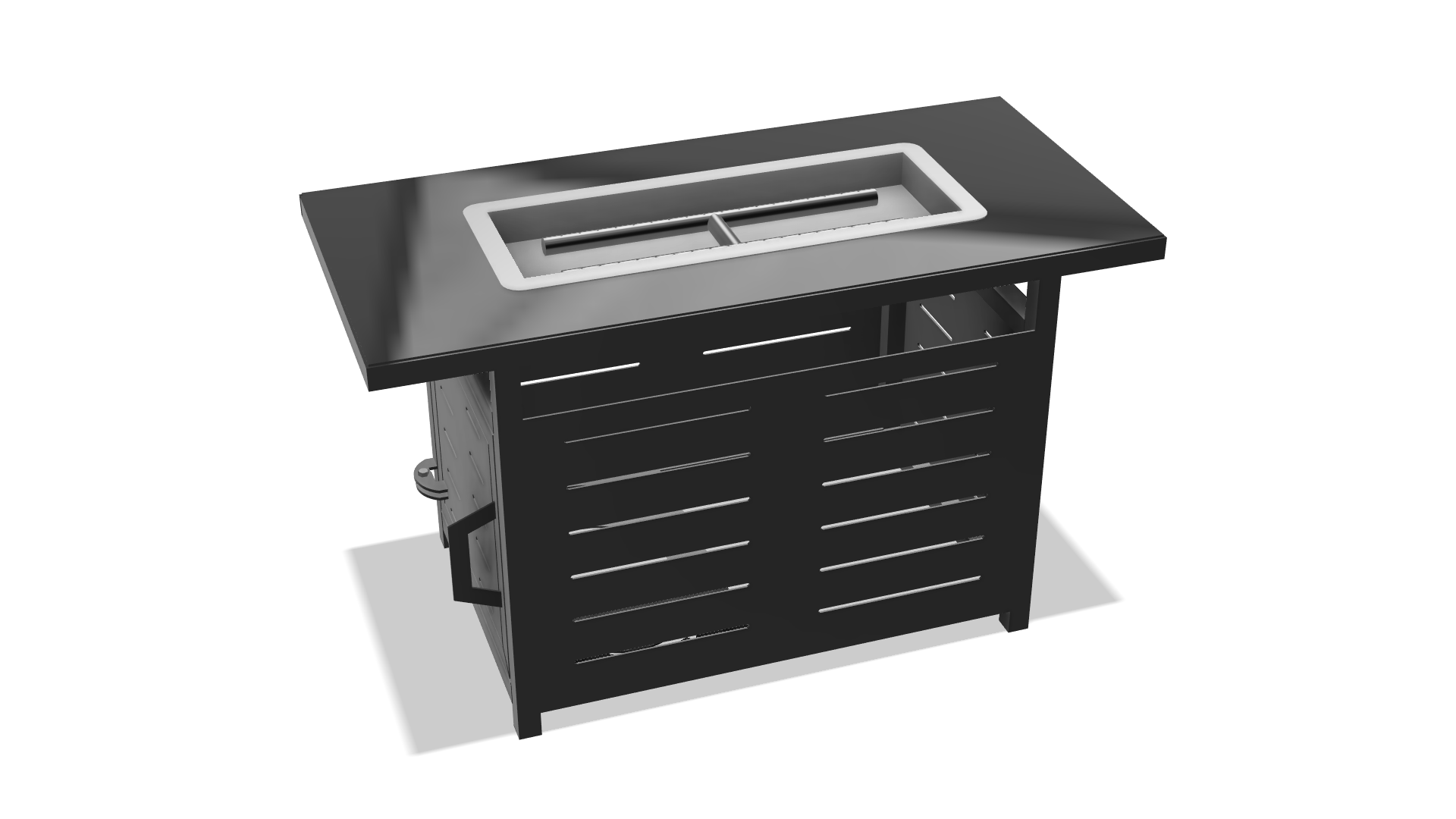 Propane Fire Pit Table DXF & Blueprints