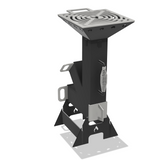 4" Rocket Stove DXF & Blueprints