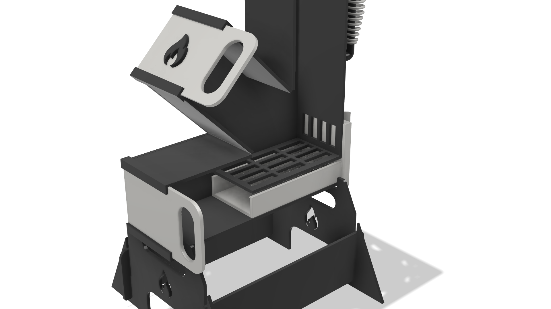 4" Rocket Stove DXF & Blueprints