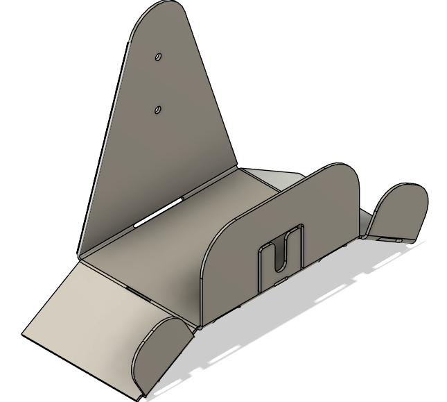 Round Hose Hanger Reel DXF File – CNC, Plasma, or Laser Cut Ready