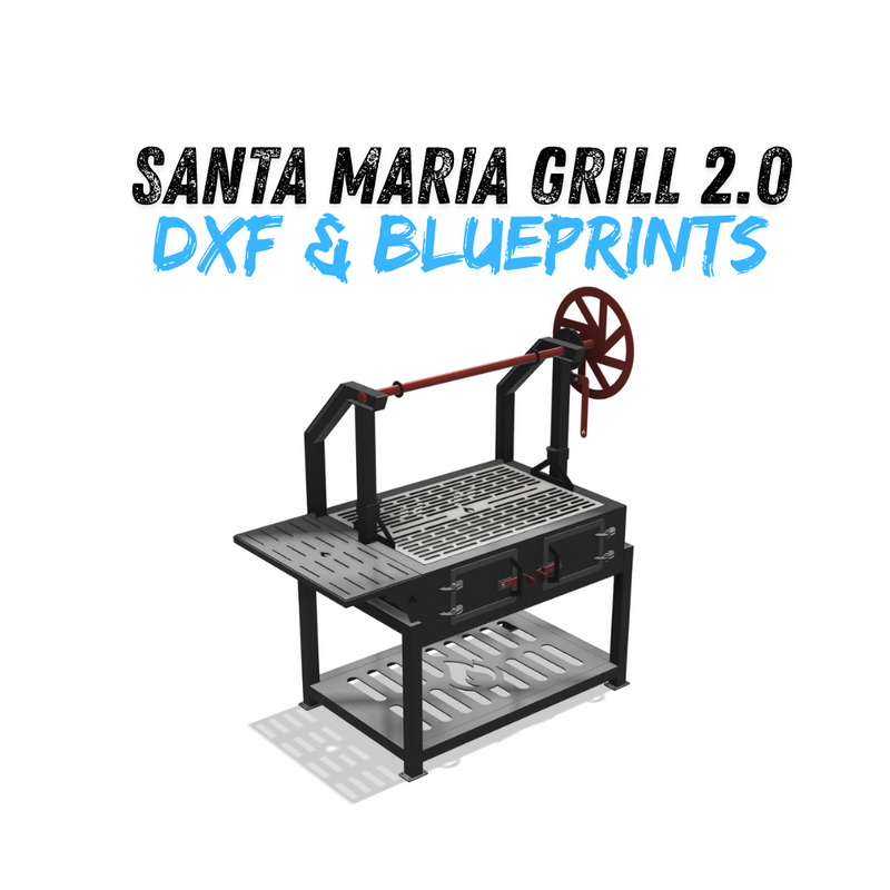 Santa Maria Grill 2.0 DXF & Blueprints