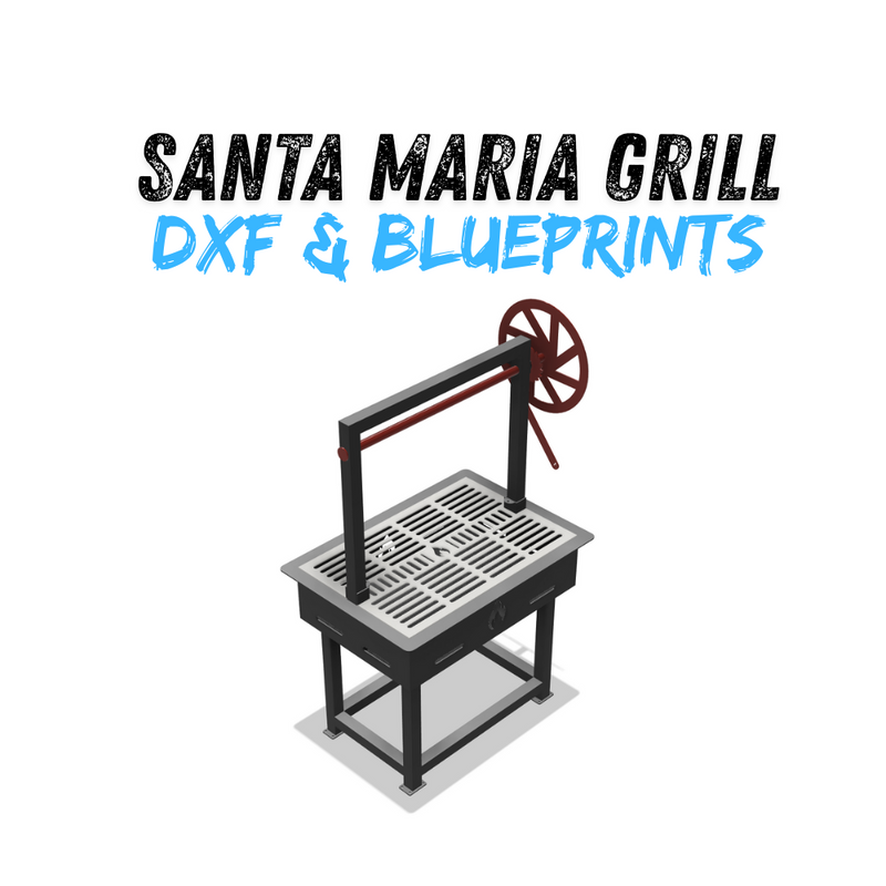 Santa Maria Grill DXF & Blueprints