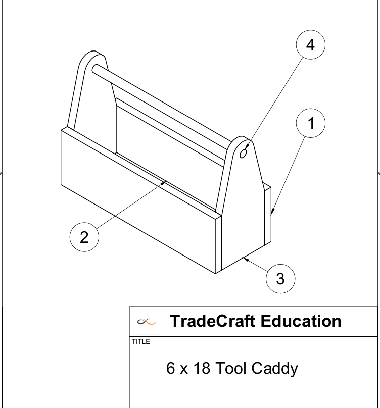6" × 18" Tool Caddy Project Bundle (Digital Download)