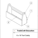6" × 18" Tool Caddy Project Bundle (Digital Download)