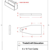 6" × 18" Tool Caddy Project Bundle (Digital Download)