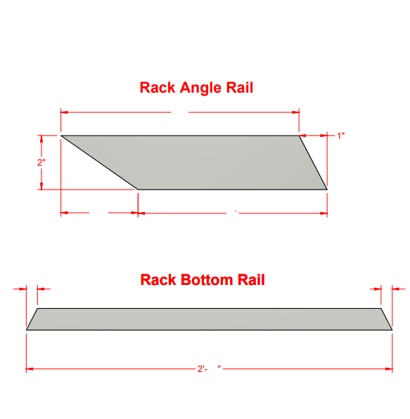 4' Firewood Rack Project Plan Bundle | Metal Fabrication Shop Project
