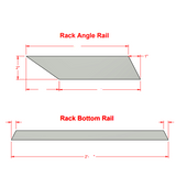 4' Firewood Rack Project Plan Bundle | Metal Fabrication Shop Project