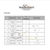 4' Firewood Rack Project Plan Bundle | Metal Fabrication Shop Project