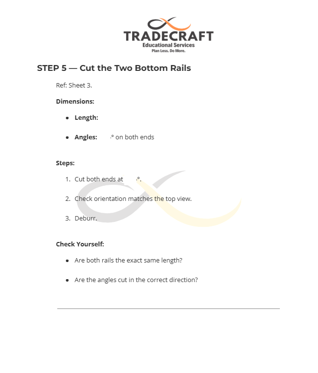 4' Firewood Rack Project Plan Bundle | Metal Fabrication Shop Project