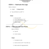 3' Hexagon Steel Fire Pit Project Plan Bundle | Metal Fabrication Shop Project