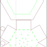 3' Hexagon Steel Fire Pit Project Plan Bundle | Metal Fabrication Shop Project