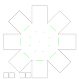 Bucky Pit Project Plan Bundle | Octagonal Steel Fire Pit Metal Fabrication Project