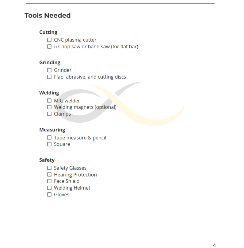 Welded Steel Desk Clock Project Bundle (Digital Download)