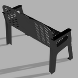 Jackson Bench — Classroom Steel Fabrication Project Plans (DXF + Build Instructions + Lesson Plan + Rubric)