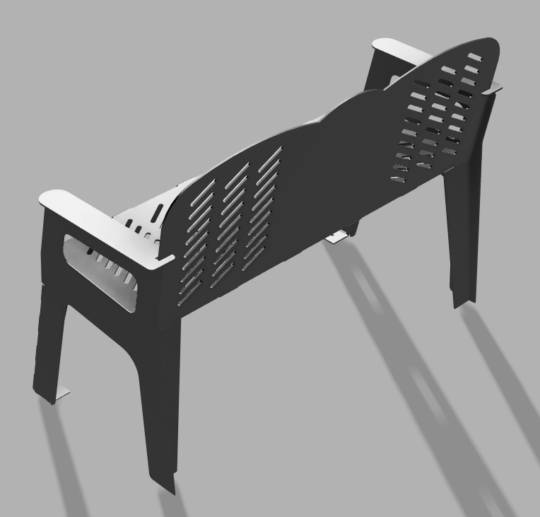 Jackson Bench — Classroom Steel Fabrication Project Plans (DXF + Build Instructions + Lesson Plan + Rubric)