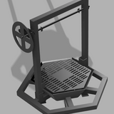 6-Sided Santa Maria Grill with Removable Grill Top — Classroom Steel Fabrication Project (DXF + Build Instructions + Lesson Plan + Rubric)