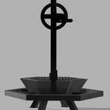 6-Sided Santa Maria Grill with Removable Grill Top — Classroom Steel Fabrication Project (DXF + Build Instructions + Lesson Plan + Rubric)
