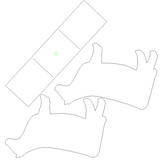 Cow Plant Holder DXF File