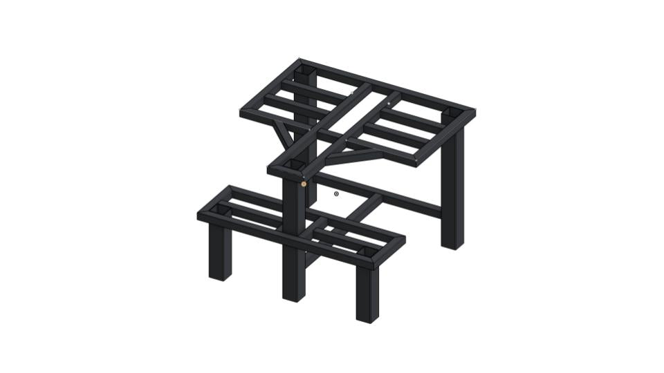 Steel Shooting Bench