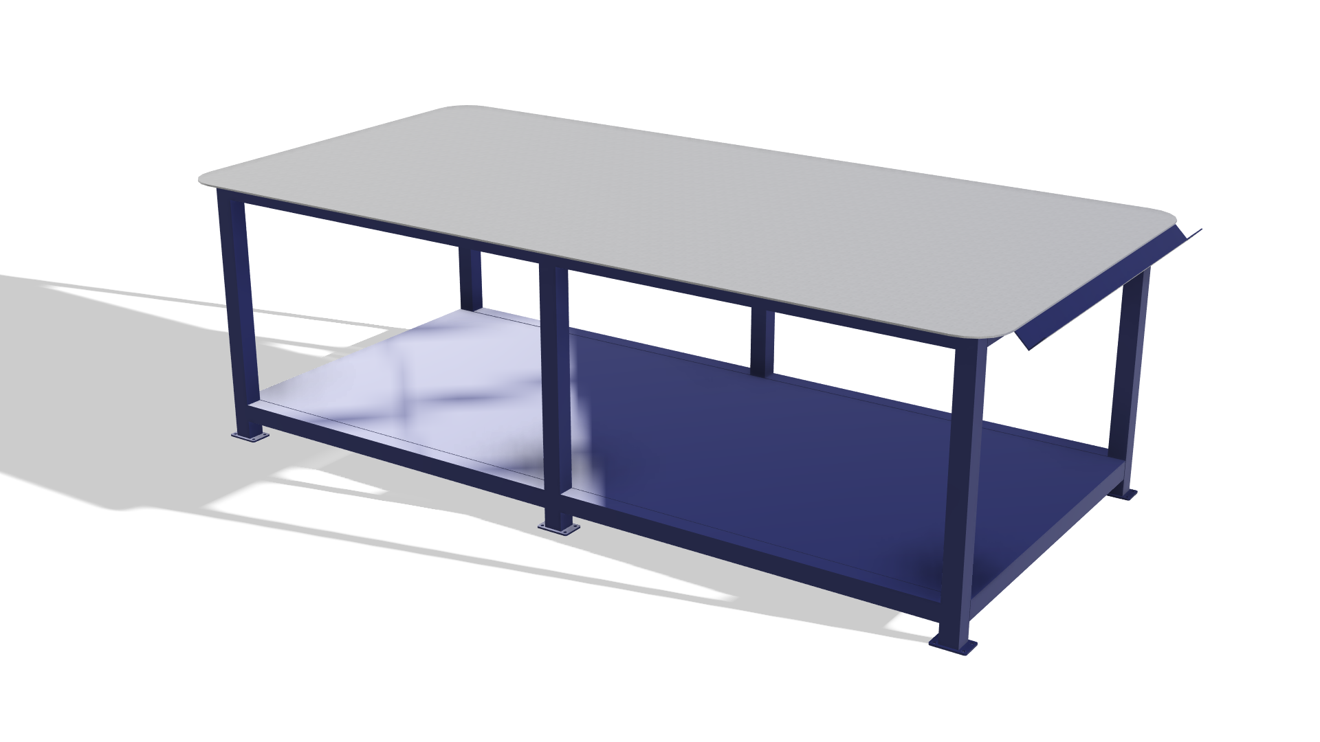 Shop Table DXF & Blueprints