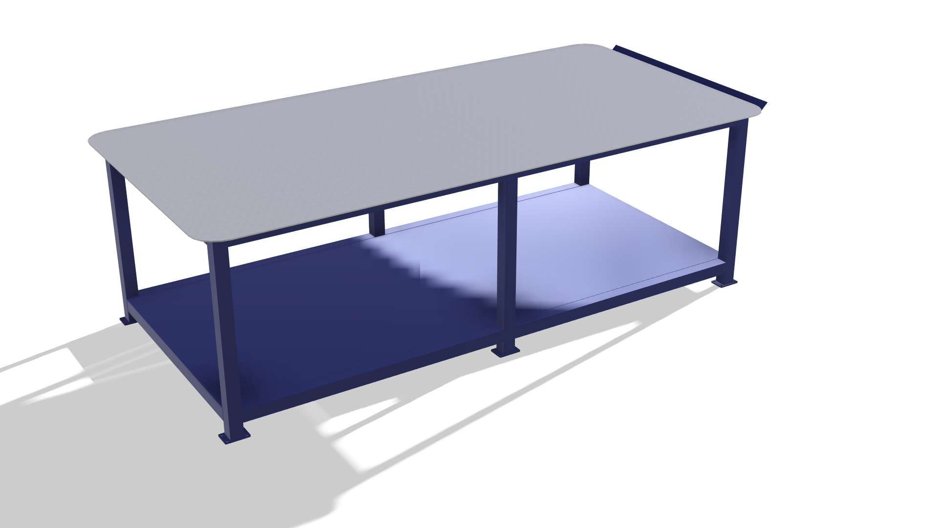 Shop Table DXF & Blueprints