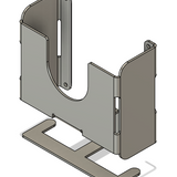 Single Corded Grinder Holder DXF File – CNC, Plasma, or Laser Cut Ready