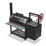 Smoker with Santa Maria Grill DXF & Blueprints